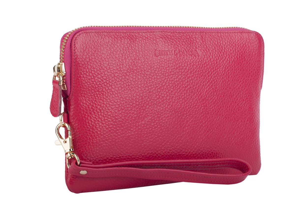 The Power Purse is aviliable in the colour Fuchsia